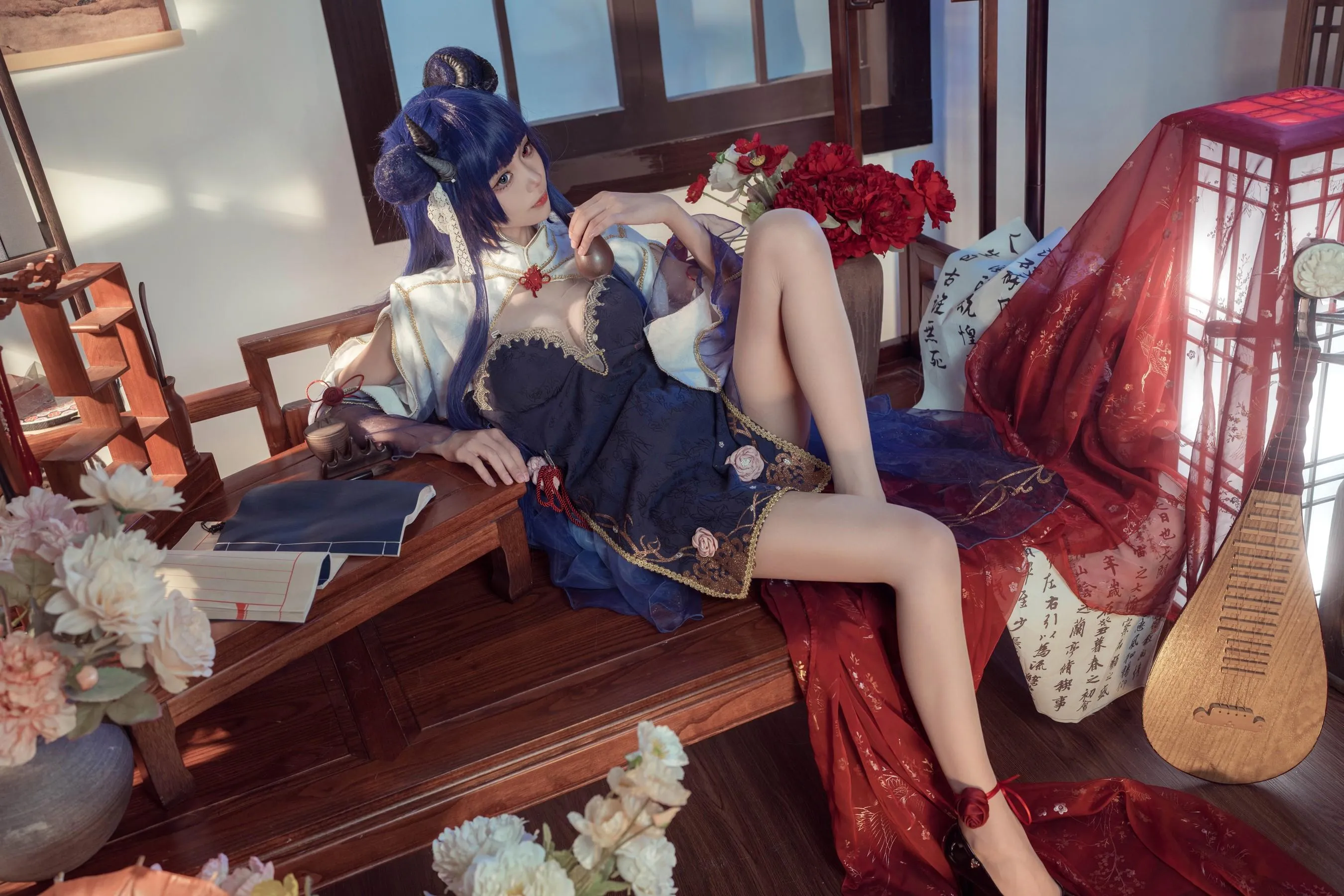 艾西Aiwest – NO.06 伊吹新年旗袍 [35P]插图7
